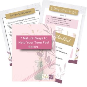 a guide for how to help your teen feel better